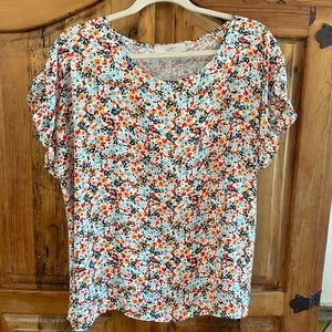 Loft floral top